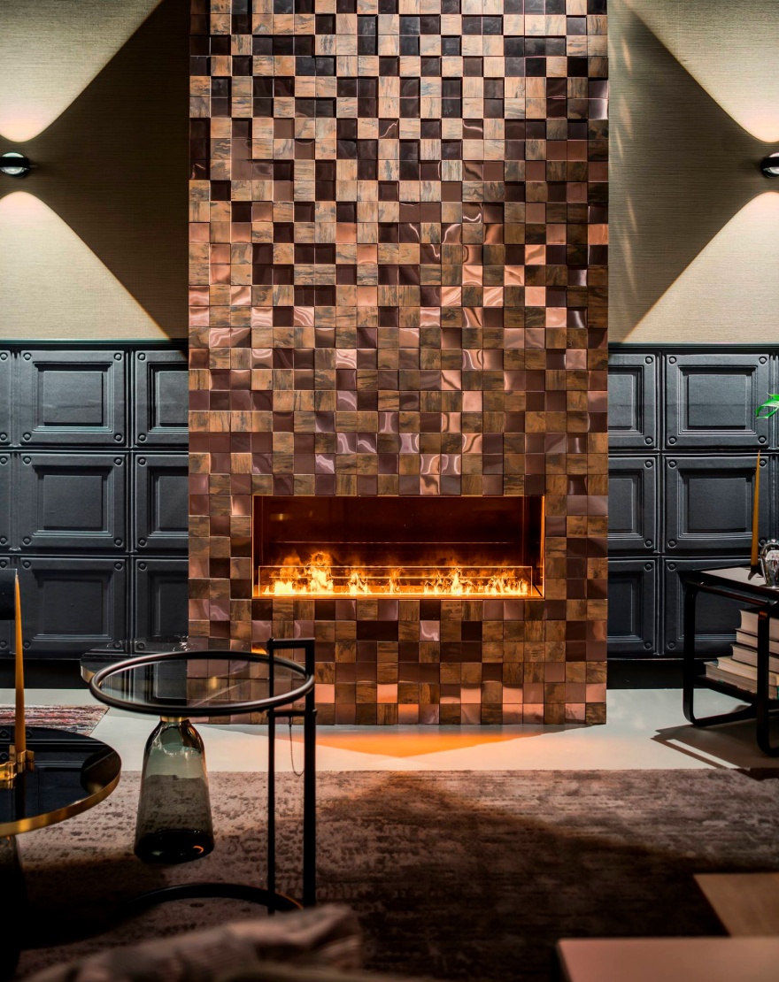 Safretti LED water vapour fireplaces
