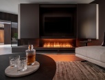 LED water vapour fireplaces