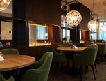 LED water vapour fireplaces